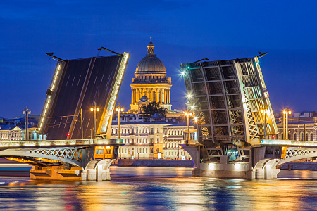 Топ-50 мостов Санкт-Петербурга.